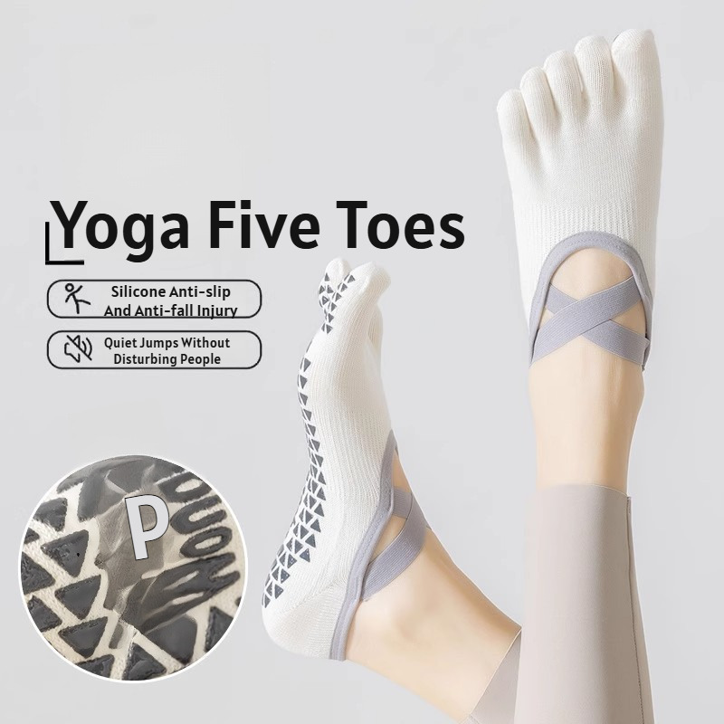 Pilates Is Yoga - Летние тонкие носки для йоги с