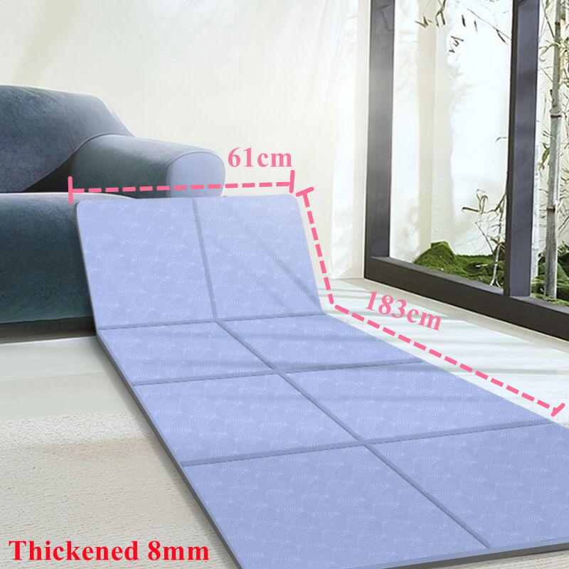 Pilates Yoga Mat Thickness - 1 шт., 1830x610x8 мм, экологически чистый