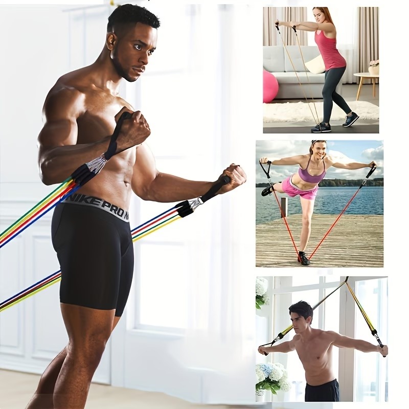 Набор эспандеров с дверным кре – обзор и цена Pilates Yoga Kit