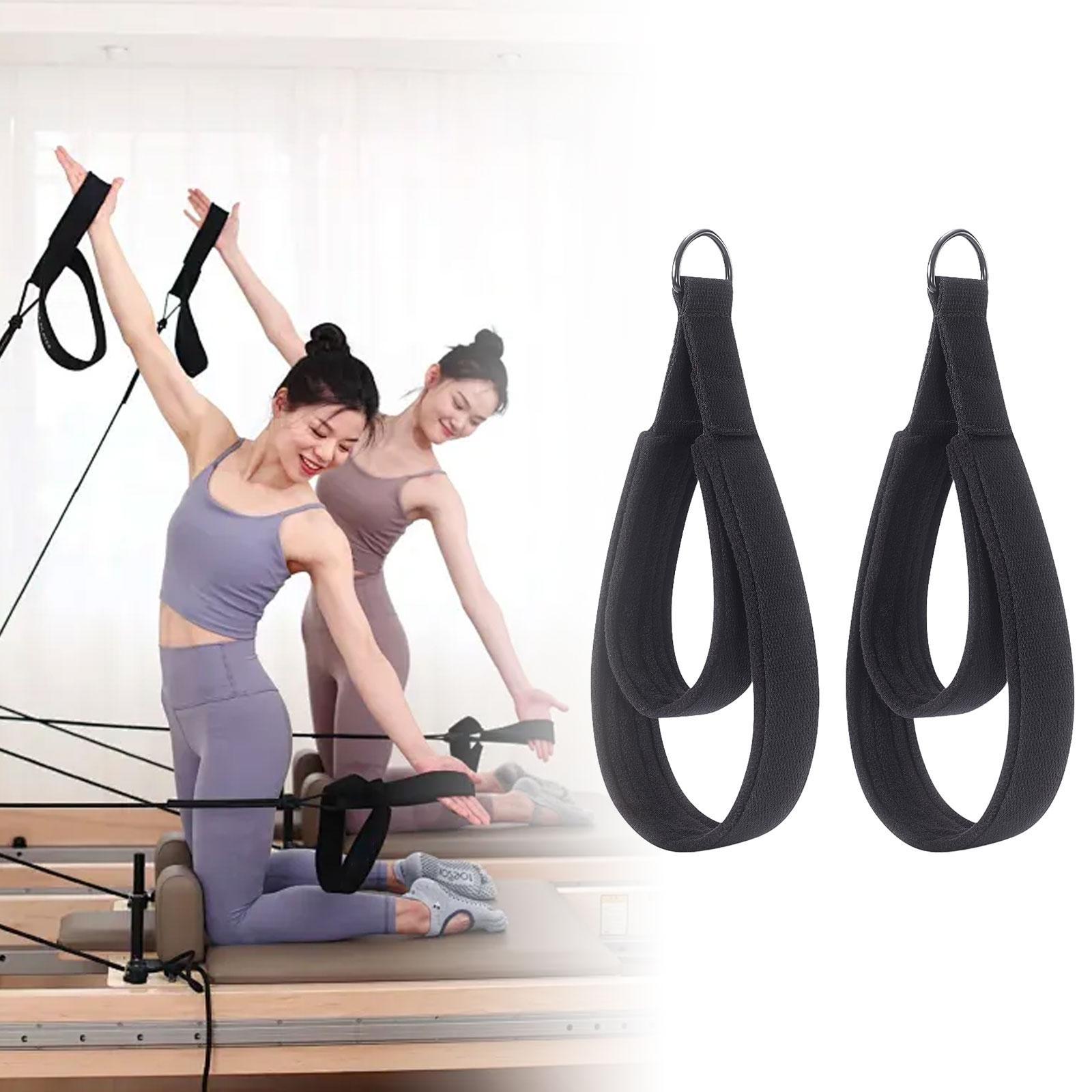 2 ремня с D-образными кольцами – обзор и цена Pilates Yoga Ring Exercises