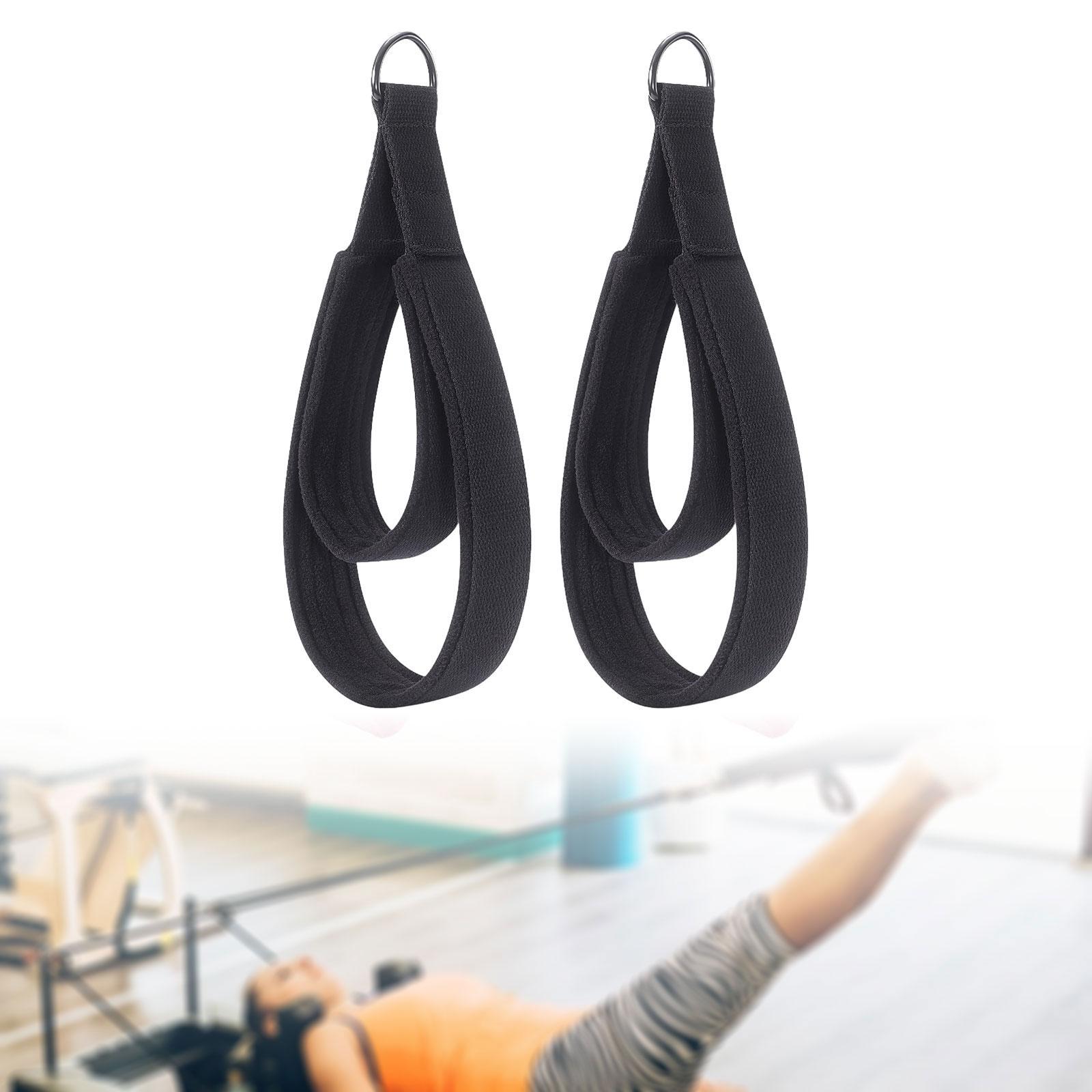 2 ремня с D-образными кольцами – обзор и цена Pilates Yoga Ring Exercises