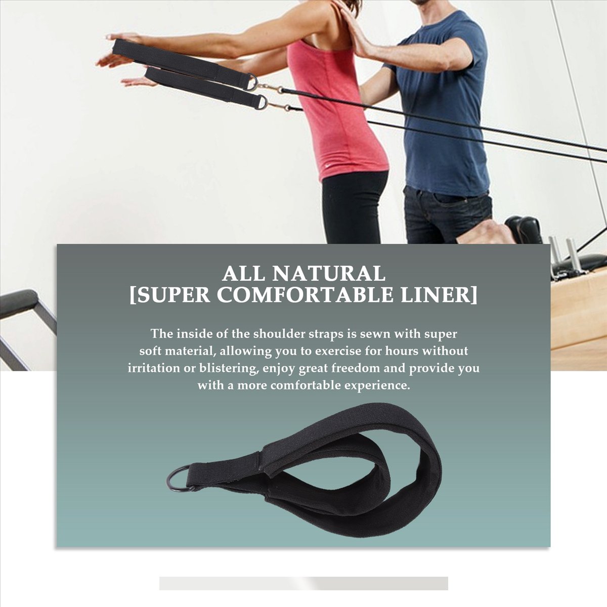 В НАЛИЧИИ: 2 шт. ремней для пи – обзор и цена Pilates Ankle Strap